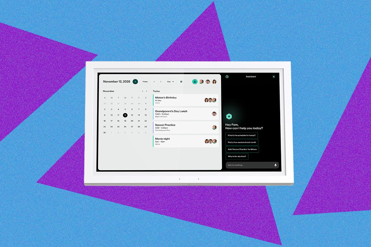 Greenlight Family Hub (2026): Finally, a Digital Wall Calendar With a Voice Assistant — Wired, Los Angeles Technology news